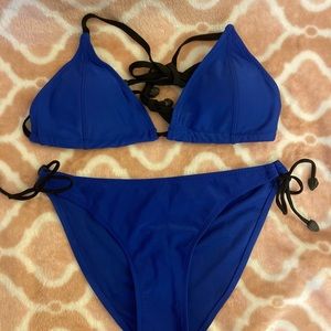 Sporty Royal Blue Bikini Set